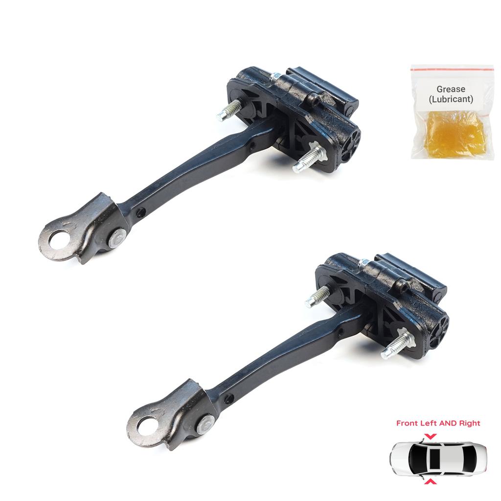 BDP1720-1 2 Pieces Front Door Hinge Brake Stop Check Assy Limiter Strap for Ford II J2K CF7 2019-On 2418372
