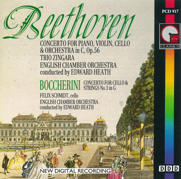 

CD TRIO ZINGARA FELIX SCHMIDT ENGLIS Beethoven Boccherini Concerto Fo PCD917 IMP CLASSICS 1989 UK Classical Used