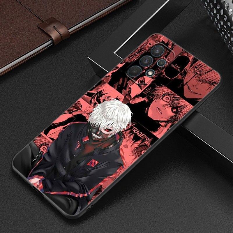 Japanese Anime Tokyo Ghoul Phone Case For Samsung A12 A22 A31 A32 A50 A51 A70 A71 A72 A11 A21S A02S A10S A20S A30S A52 S 5G
