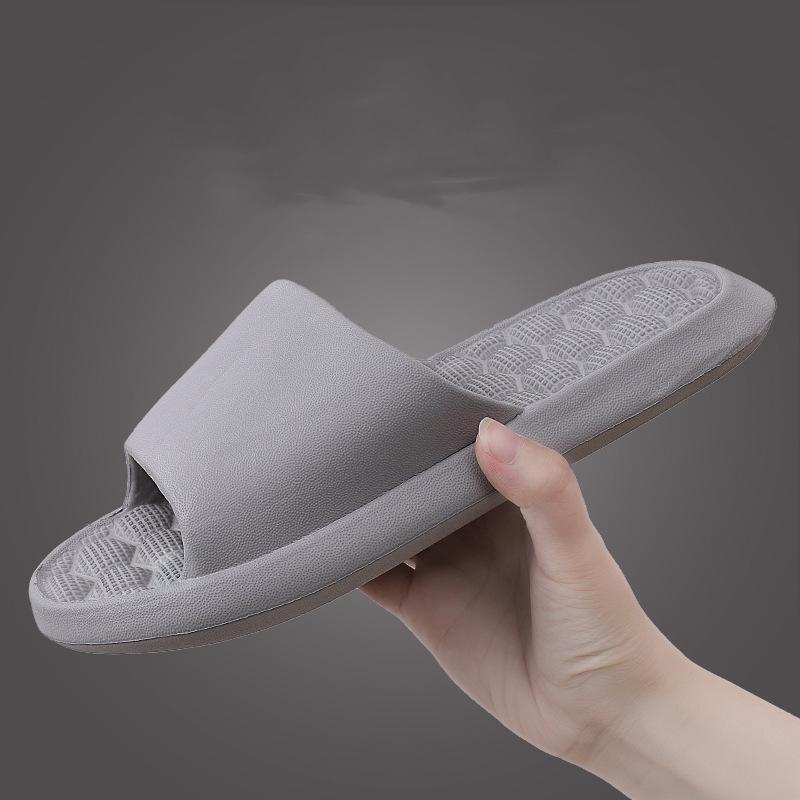 

Летний женский дезодорант из ЭВА, нескользящие простые домашние сандалии и тапочки для домашнего интерьера 44-45 серый