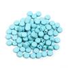 100pcs 7mm Acrylic Beads Solid Color Flat Round Loose Spacer Beads For Jewelry Making DIY Handmade Bracelet Necklace Accessories