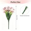 1 Stem 5 Branches Spring Grass Flower for Home and Indoor Decoration