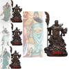 Elegant Resin Guan Yu Statue For Home Decor Perfect For Prosperity And Good Fortune