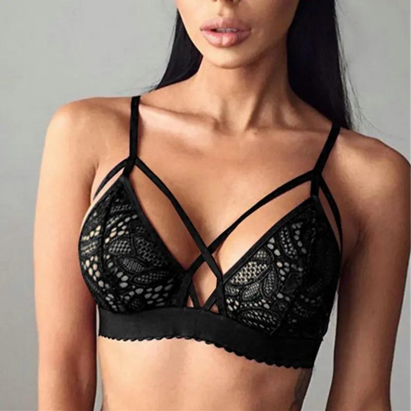 1 Stück Sexy Frauen Low Cut Push Up Dessous U BH Offener BH Unterwäsche Sets Rückenfreier BH Rückenfreie Unterwäsche Plunge Sexy Deep V BH