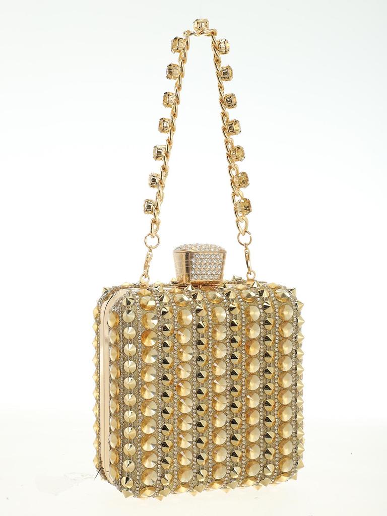 Elegant Retro Cross-Border Evening Handbag - Women's Mini Cheongsam Banquet Clutch