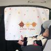 Embedded Rail Car Blackout Curtain Thermal Insulation Side Window Sunshade Cover  Auto Supplies