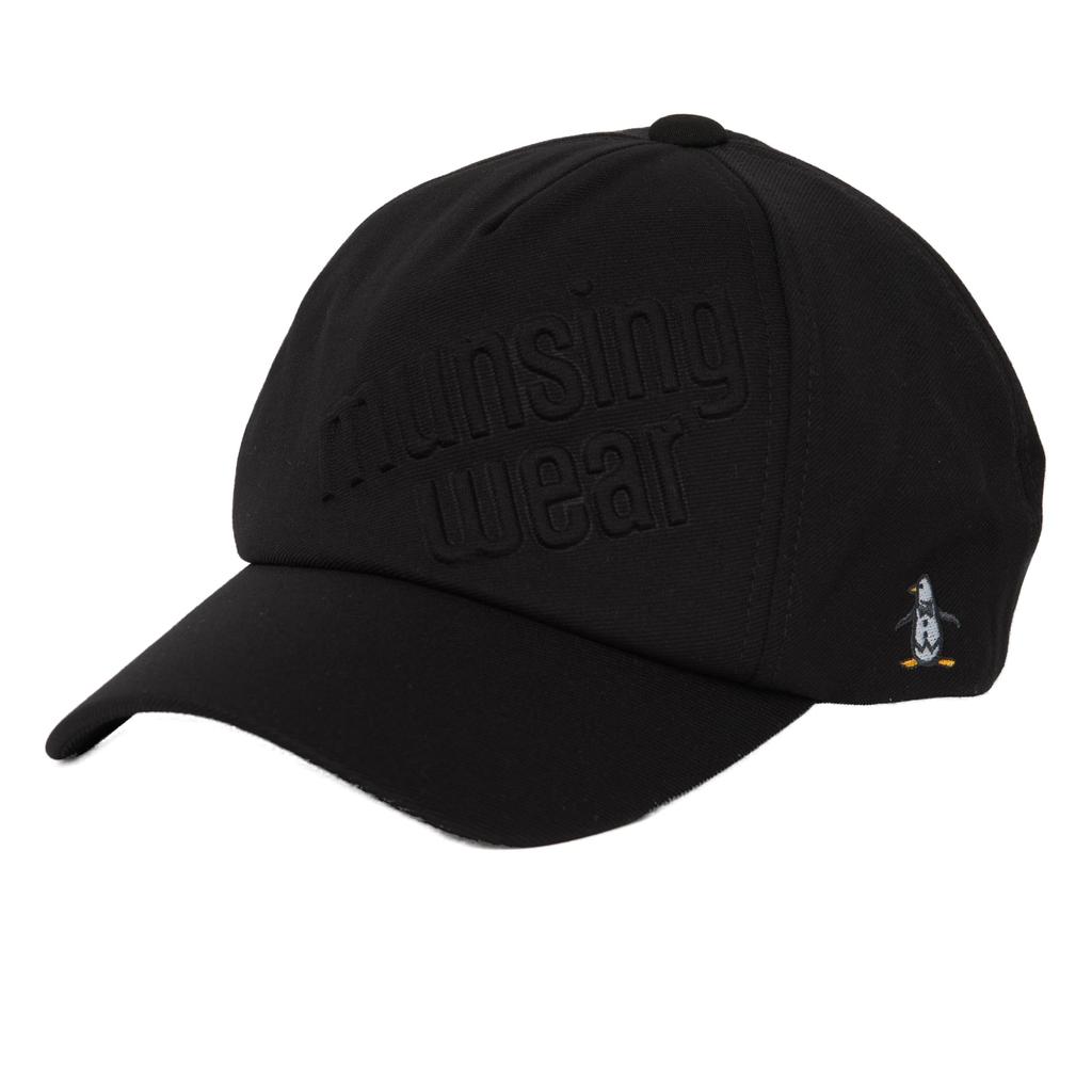 [Munsingwear] Cap [ENVOY] 3D front logo fitted hat sporty golf MEBXJC03 men's BK00 (black)