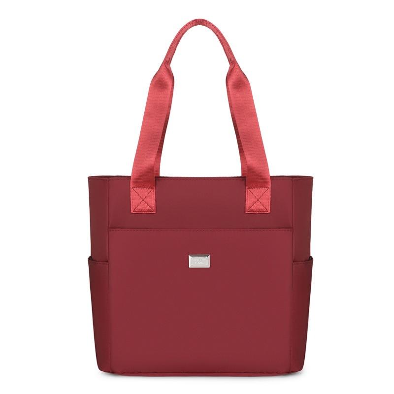 

Underarm bag Large capacity multi-pocket women s bag Fashion new shoulder bag Casual Oxford Buttot bag women s bag красный