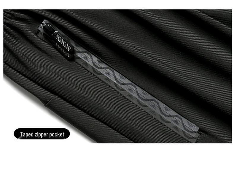 Men's Plus Size Sporty Ice Silk Quick-Dry Summer Jogger Pants