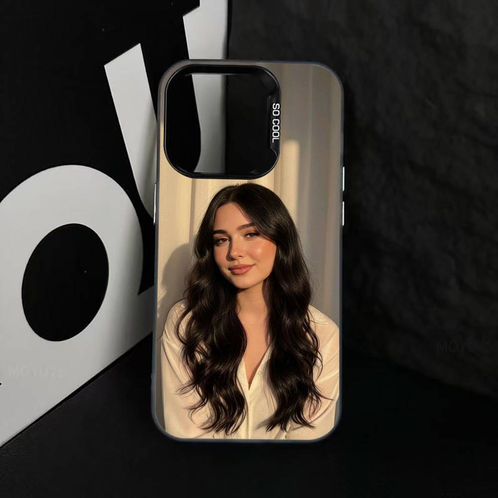 R-R-Haji Phone Case For iPhone 17,16,15,14,13,12,11 Plus,Pro Max,XS,Colored Silver Plated Inside Cover