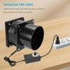 Inline Duct Fan Ventilation Exhaust Fan Filter Duct 12V 0.9A Blowe M4YD