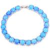 Bransoletka okrągła Opal Beach Opal 8mm Okrągła bransoletka Modny zestaw biżuterii Skarb z opalem