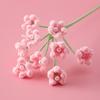 Cute Stars Crochet Flower Knitted Flower Finished Handmade Flowers  Artificial Plant Wedding Party Home Decor Friends Gift