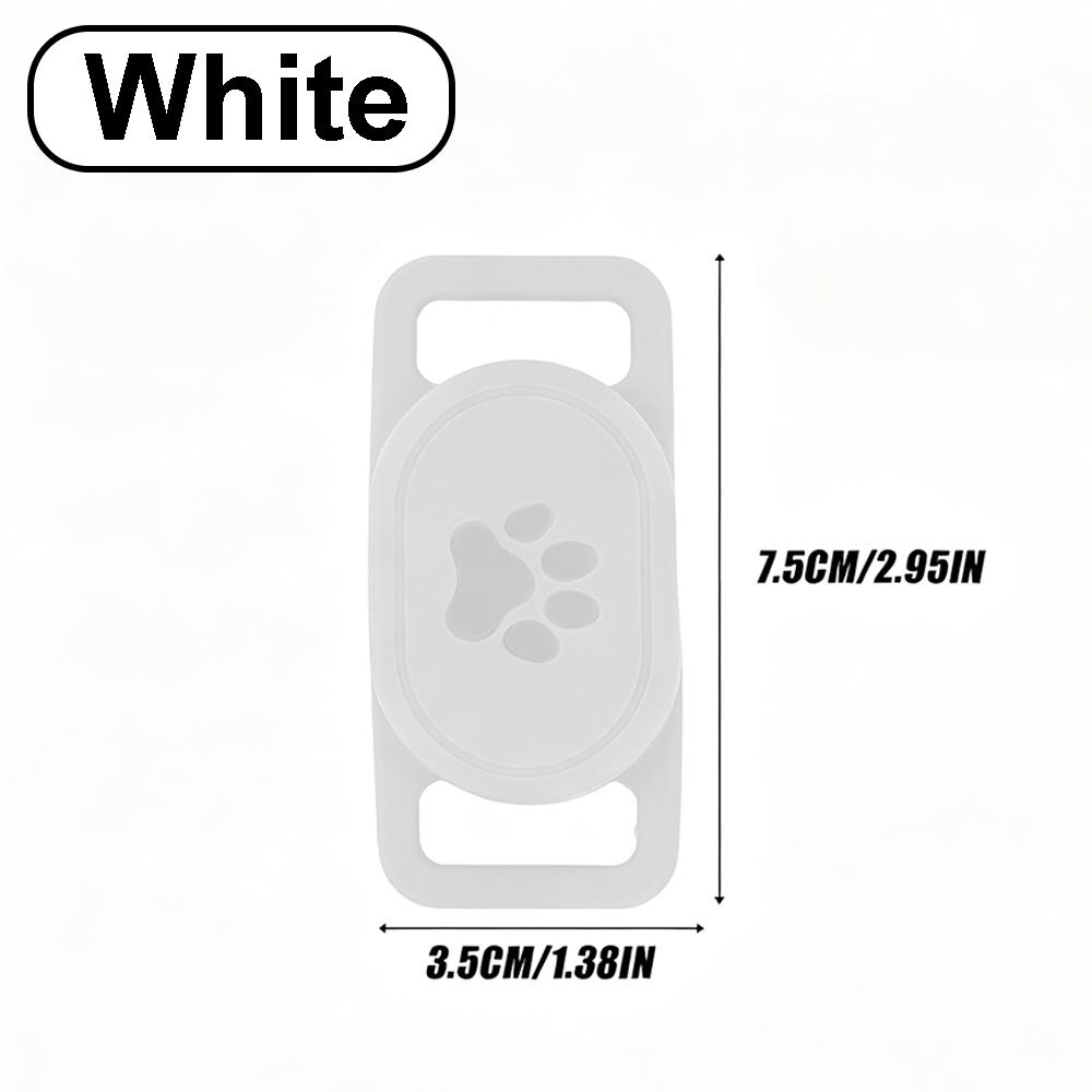 1pack Pet Dog Collar Holder Waterproof Silicone for Xiaomi Tag Protector Case Lightweight for Xiaomi Tag Case for Pet Cat Collar