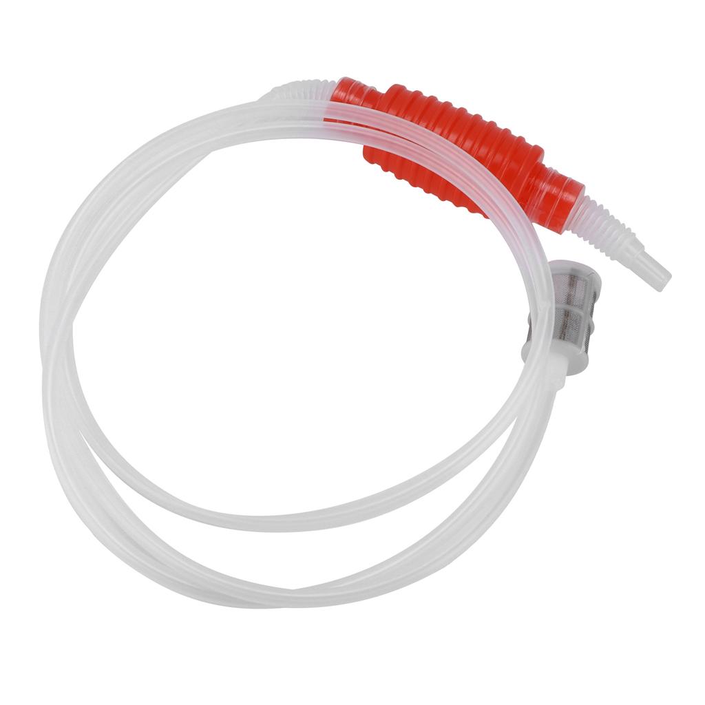 Homebrew Siphon Hose Manual Soft Plastic Syphon Tube Wine Beer Making Brewing Equipment ToolRed