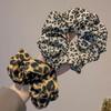 Korean Leopard Print Elastic Hair Tie for Stylish Women