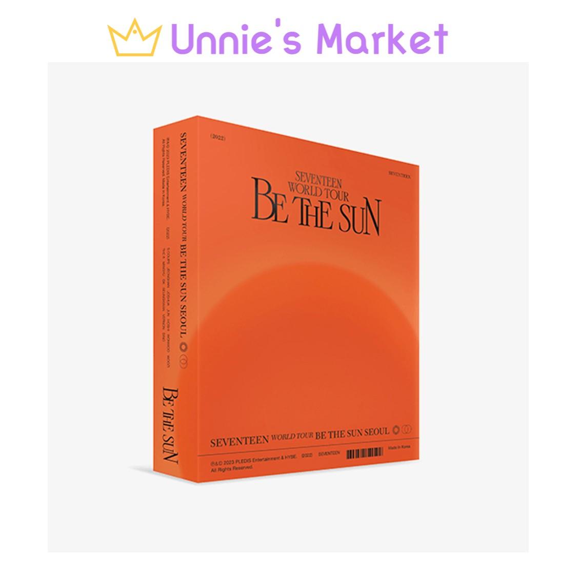 

(НЕТ ПОБ) SEVENTEEN WORLD TOUR [BE THE SUN] — SEOUL DVD + подарок в подарок