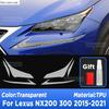 Car Headlight Protection Transparent Anti-Scratch Protective Film TPU Stickers For LEXUS NX 200 300 2015- Accessories