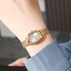 Damenuhr Ovales Zifferblatt Quarzuhr Verstellbares Armband Armbanduhren