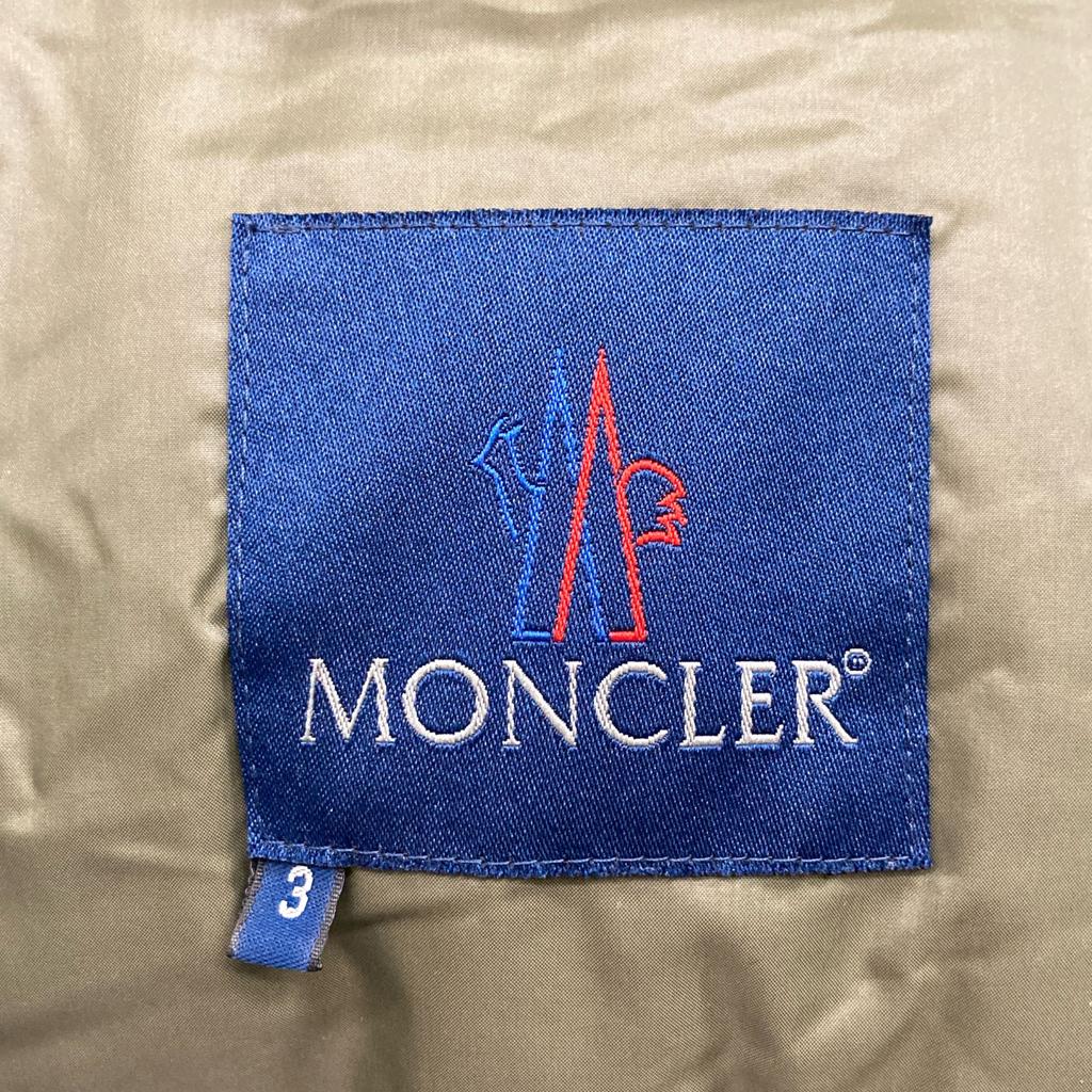 Moncler 41305-00-69950 Khaki Down Jacket Venice Jacket 3 khakiUsed