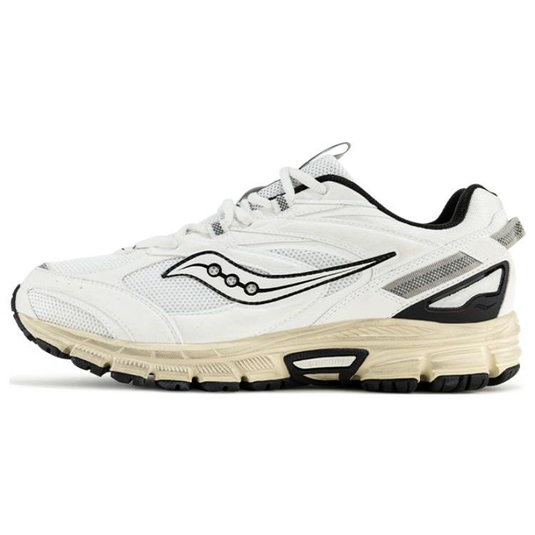SAUCONY Cohesion 2K Lightweight Comfortable Shock Absorbing Slip Resistant Durable Low Top Casual Running Shoes Unisex Sneaker White S79016-8
