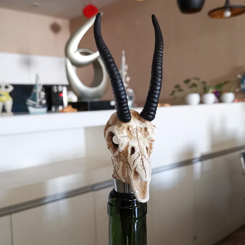 Buy Animal Skull Red Wine Bottle 