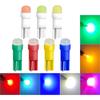 10PCS T5 LED Lights W1.2W W3W LED Car Interior Light Auto Side For Car Turn Signal Dome Door Reading Backup Clearance Lights Back Up Lights 1