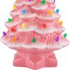 Resin Christmas Tree LED Light Ornament 30cm Christmas Tree Tabletop Decorations,Battery Operated