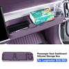 For Leapmotor B10 B01 2025 2026 Passenger Seat Storage Organizer Silicone Car Storage Passenger Tray Table Interior Accessories