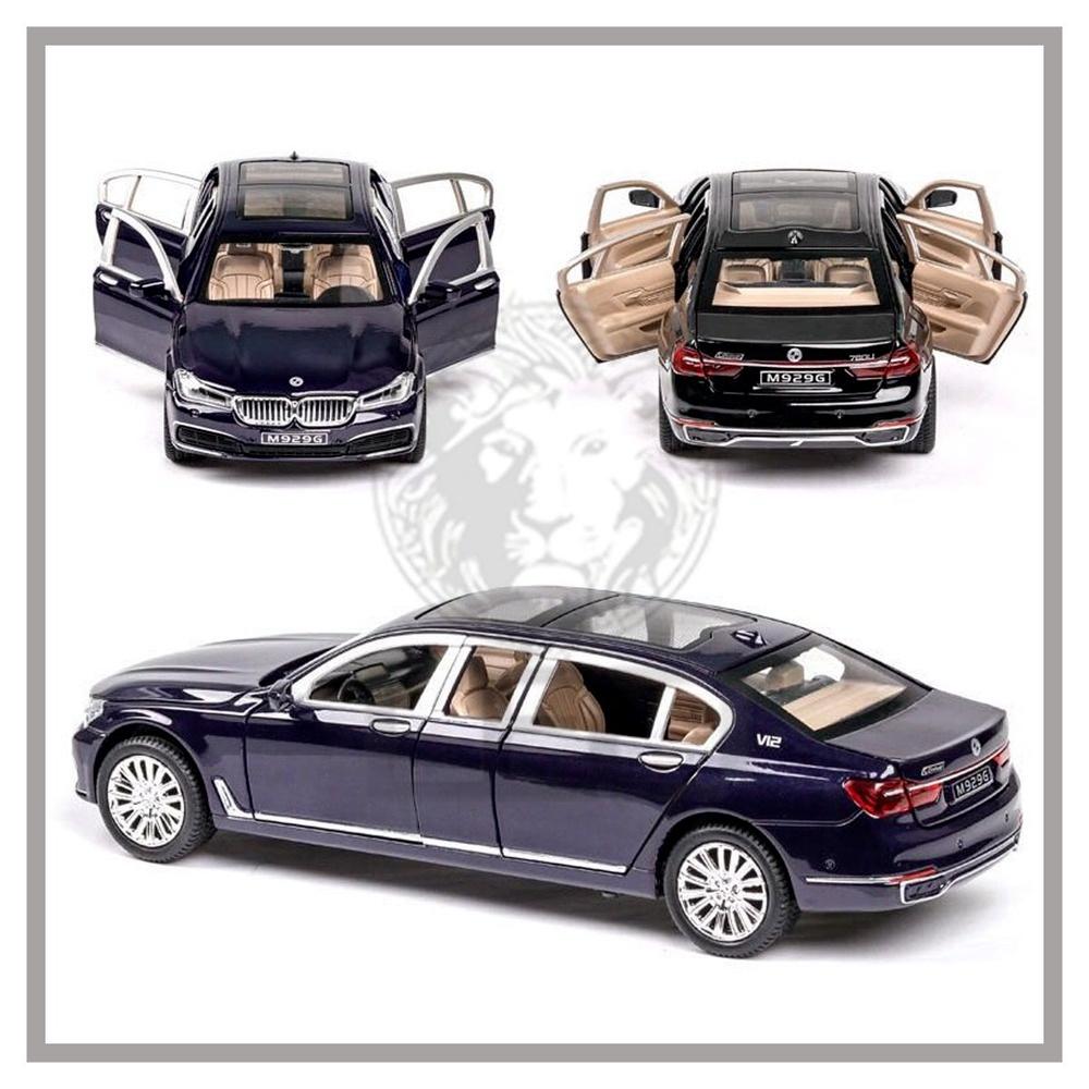 Clearance SalesKLT 1:24 BMW 760 Diecast Alloy Model Car for Kids Toys for Boys Toys for Kids Cars Toys