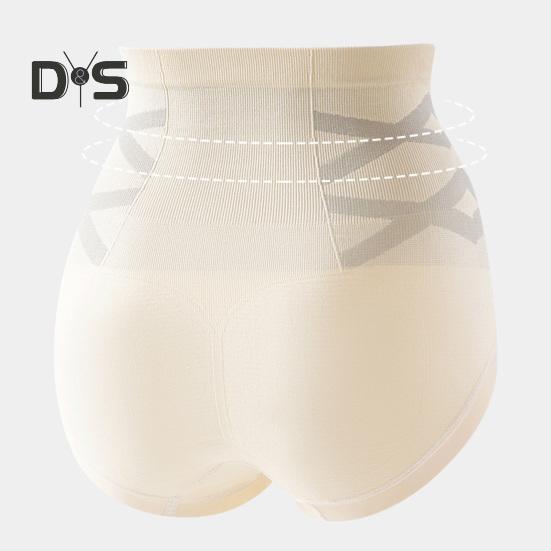 Women's High Waist Underwear Soft Stretch Full Coverage Panties Tummy Control Ladies Seamless Briefs for Daily Wear