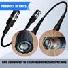 BNC Male To Male Coaxials Test Cable for High Performances Signal Testing In Lab and Engineering Easy Installion