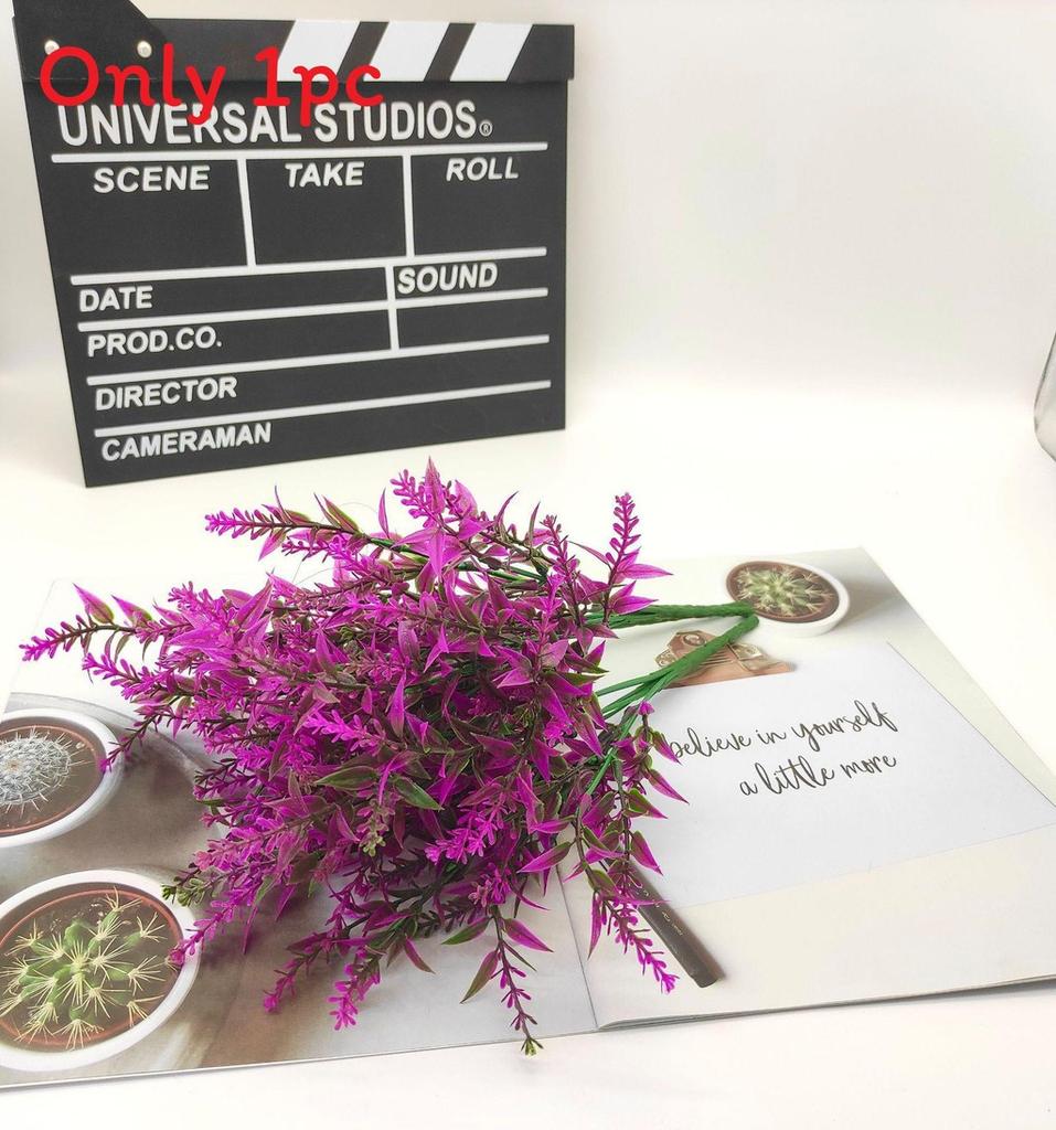 Lavender Plant Artificial With Realistic Design For Landscaping Outdoor