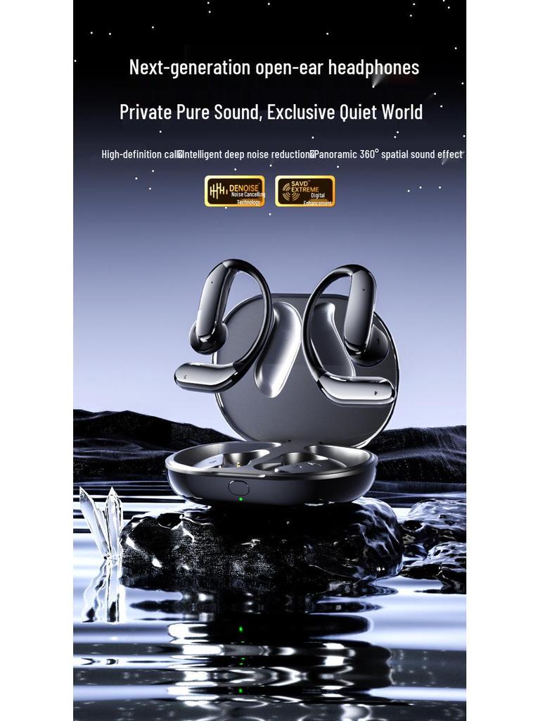 AI Smart Bluetooth Earbuds: Wireless Sports Earphones with Air Conduction & Long Battery Life