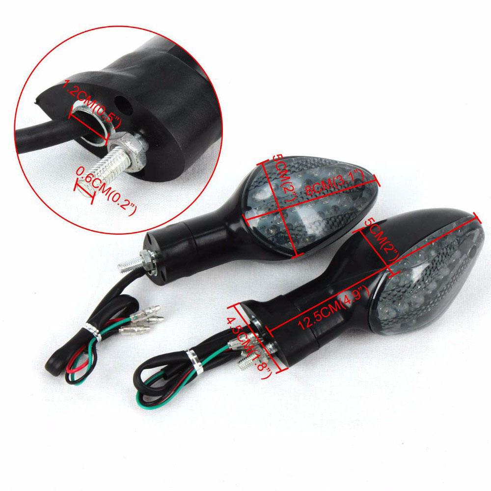 Motorcycle Turn Signals Light Shift Lights Blinker Indicator For Honda CBR600RR F5 CBR1000RR CBR125R CB1300 CB500X