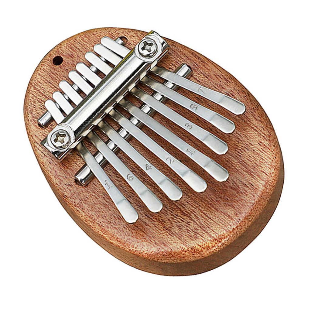 Mini Fingertumpiano 8 Tangenter Utsökt Fingertumpiano Bärbara Musikinstrument