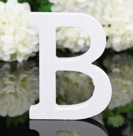 Wooden Letter "B", 16 , 1 Piece