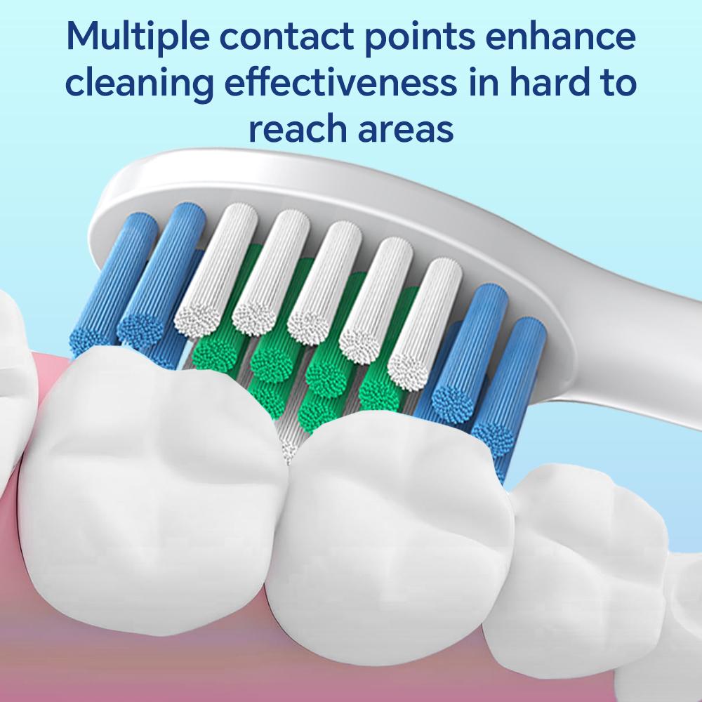 4/8/12/20 pk Compatible with Philips Sonicare Electric Toothbrush Sonic Replacement Brush Heads, Toothbrushes Head for 4100 6500