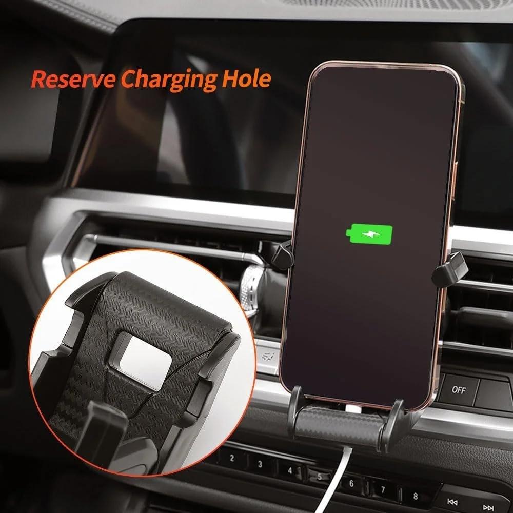 Phone Mount for Car Racing Seat Shape Phone Holder for Car Air Vent Cell Phone Car Mount with Metal Clip Car Accessories