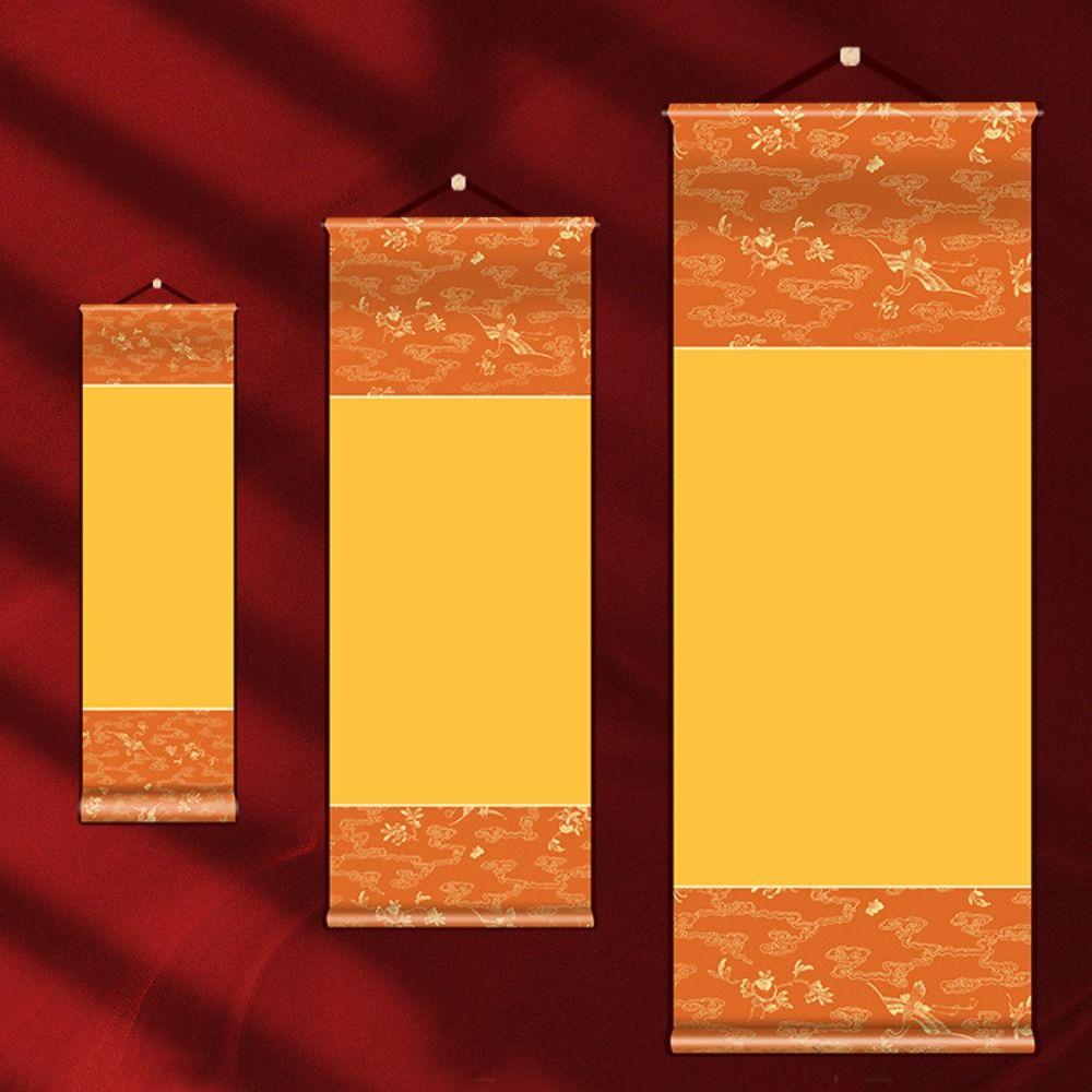 

Китайский стиль Винтаж рисовая бумага свиток каллиграфия картины монтаж свиток буддисты L-12