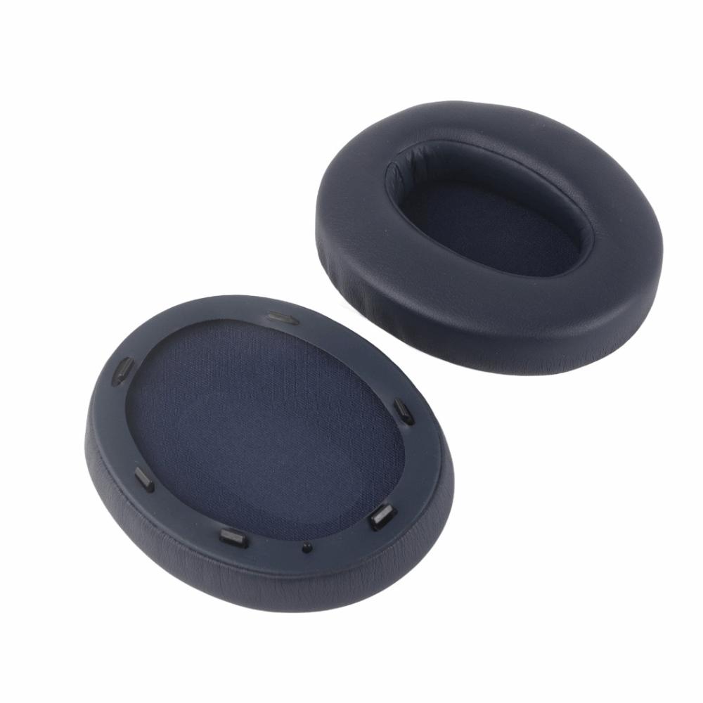 2PCS Leather Replacement Ear Pads Ear Covers for Sony WH XB910N Headphones Sound Equipment