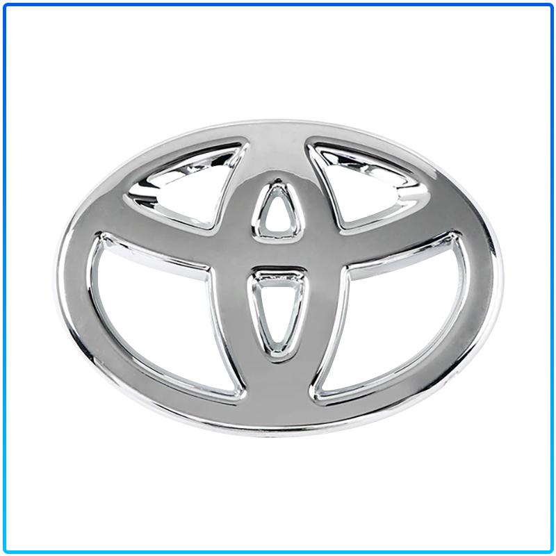 1Pcs Car Steering Wheel Badge Decal Auto Styling Car Decoration Sticker For Toyota C-hr Prado Rav4 Yaris Hilux Prius Avensis Corolla Camry
