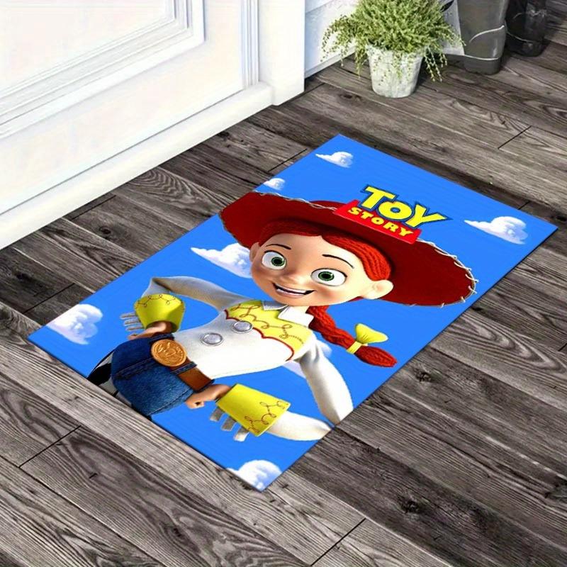 

1pc Toy Story Pattern Area Rug Soft Flannel Floor Mat for Living Room, Office, Bedroom, Outdoor and Camping, Sofa Coffee Table Floor Mat, De 60cm by 90cm