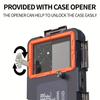 Waterproof Phone Case Holsters & 15m Diving 50ft Swimming Premium Protective Housing & Lanyard For iPhone Samsung 6.8" Phone