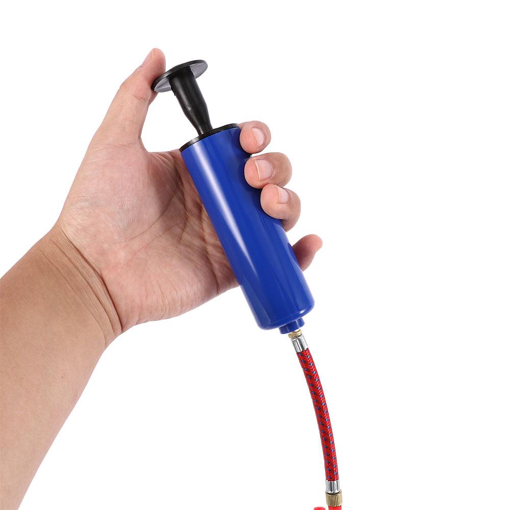 10pcs set Durable Portable Inflatable Balls Basketball Balloon Football Ball Pump Inflator Air Pump Air Needle