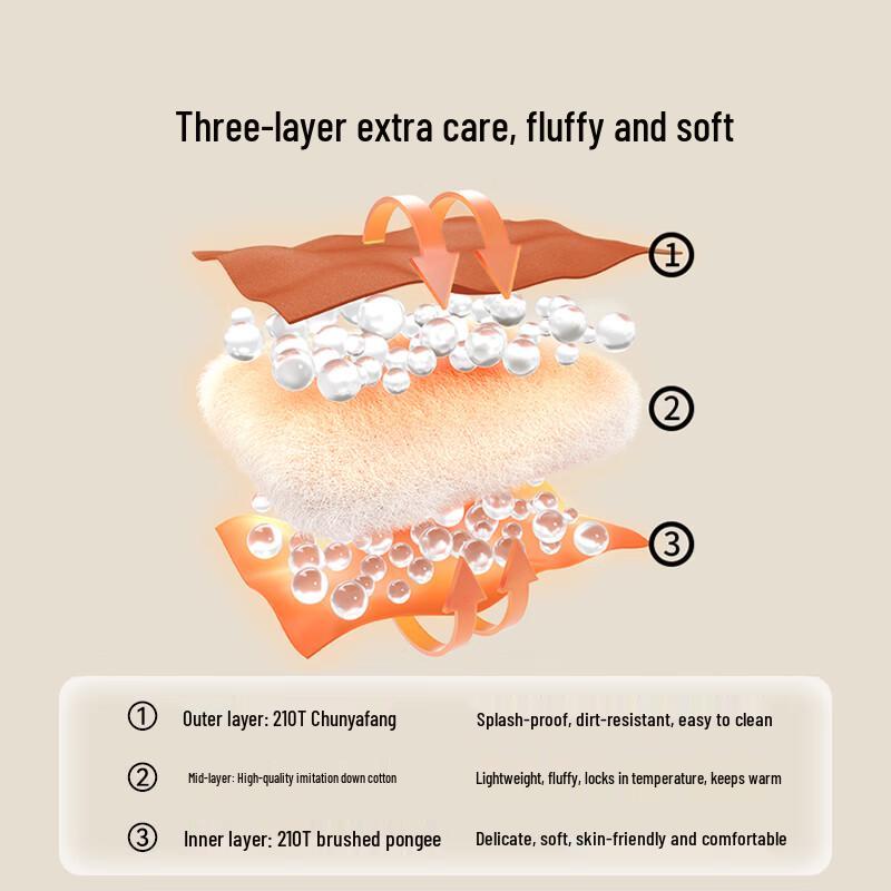 Pelliot Portable Adult Outdoor Sleeping Bag Left Zipper 1.85KG