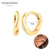 925 Silver Ear Needle Fashion Light Luxury Gold hoop earrings Classic Retro Collection earrings for women Jewelry Gift
