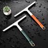 Glass Cleaning Wiper Soft Scraping Car Glass Cleaner Wiper Non-Slip Handle