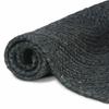 Area Rug Dark Gray 80 X 200 Cm Jute