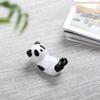 8Pcs/set Cute Writing Brush Pen Holder DIY Ceramic craft Panda Ornament  Dining Table